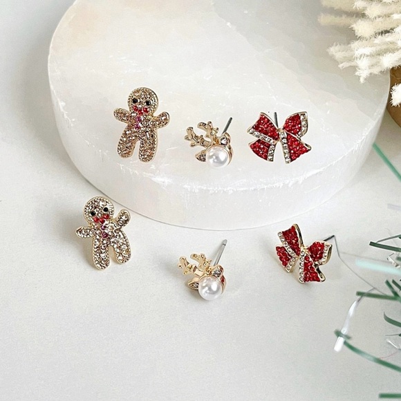 Park Lane Merry Earrings! BNIB!! Set of 3!!! - Picture 2 of 7